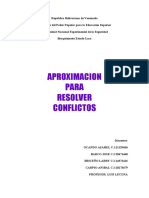 Aproximacion para Resolver Conflitos