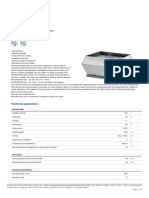 DVS 311EV Sileo: Centrifugal Roof Fan 125W, Vertical Discharge