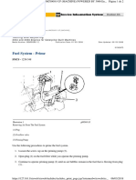 Fuel System - Prime: Testing and Adjusting