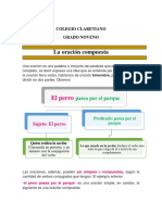 LA ORACIÓN COMPUESTA SEMANA DEL 15 AL 19 FEBRERO - (1) .Docx Juliana Vanegas