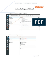 Cambiar Interfaz Correo COMDES