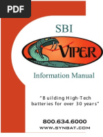 Download SBI Viper Manual by synbatinc SN5183515 doc pdf
