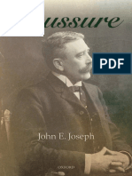 John E. Joseph - Saussure (2012, Oxford University Press)