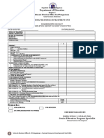 2021 Updated HRD Requirements For Inset Completion Report