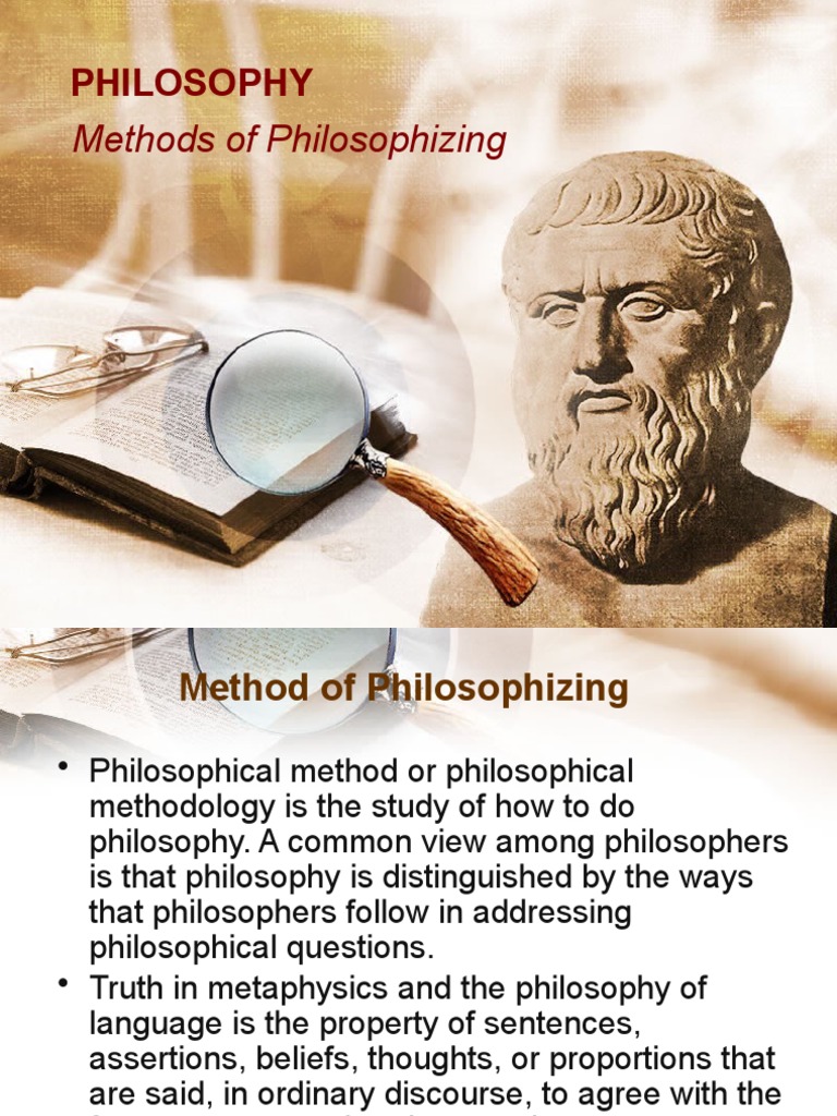 Four Methods of Philosophizing | PDF | Truth | Reason