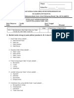 Soal Tarikh PAS Kls 3 2021 KAPAS