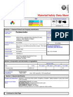 Material Safety Data Sheet: Povidone-Iodine