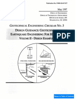 Design Guidance - Geotechnical Earthquake Engineering For Highways v. II Design Examples