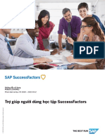 Trợ giúp người dùng học tập SuccessFactors