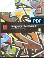 Lengua y Literatura III (SAVIA-SM)