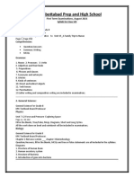 Class 8th Syllabus Mise