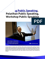 Training Public Speaking Pelatihan Publi