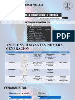 Anticonvulsivantes en Tec - Generalidades