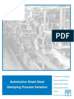 Automotive Sheet Steel Stamping Process Variation