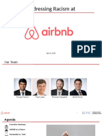 Addressing Racism at AirBNB 4 21 2020