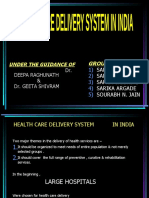 Health Care Delivery System in India
