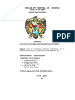 Plan de Desarrollo Distrital Concertado de La Municipalidad Distrital de Kimbiri VS Plan Bicentenario Al 2021