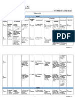 MAPEH 6 Curriculum Map for Music and Arts