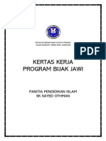 Kertas Kerja Program Bijak Jawi