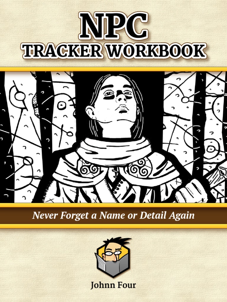 NPC Tracker Workbook for GMs | PDF | Role Playing Games | Entertainment