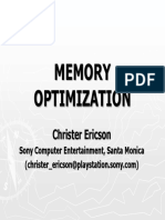 Memory Optimization Techniques for Game Developers