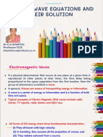 Unit Iv - Wave Equations and Their Solution: Dr.K.G.Shanthi Professor/ECE Shanthiece@rmkcet - Ac.in