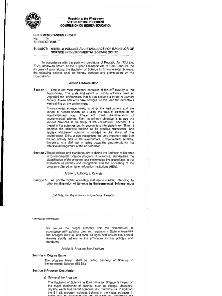 CMO No.35 s2005 | PDF