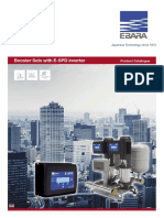 Booster Sets With E-SPD Inverter: Product Catalogue