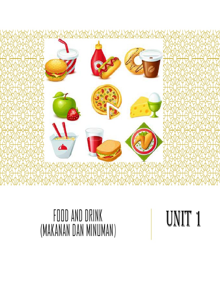 Materi Kelas 3 Food And Drink Unit 1 Pdf