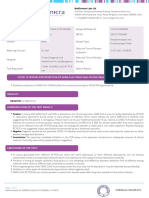 Molecular Test Report: Medgenome Labs LTD