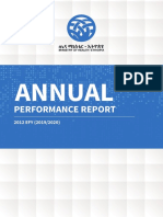 Annual Performance Report 2012 (2019 2020)