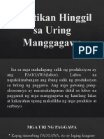 Panitikan Hinggil Sa Uring Manggagawa