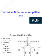 Lecture 6: Differential Amplifiers