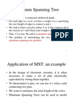 Minimum Spanning Tree. Minimum-Spanning-Tree Problem