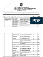 Format Kisi Kisi Soal