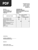 DepEd Alternative Workweek Plan | PDF