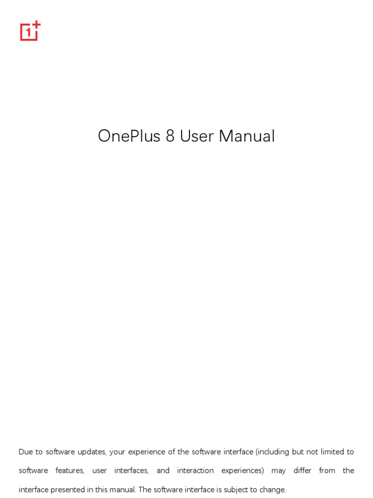 OnePlus 8 User Manual EN | PDF | Bluetooth | Mobile App