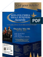 Mid-Columbia Small Business Awards Flyer