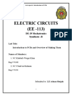Electric Circuits (EE - 113) : DE-39 Mechatronics Syndicate - B
