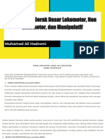 Pengertian Gerak Dasar Lokomotor, Non Lokomotor, Dan Manipulatif