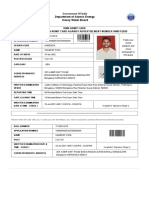 Admit Card - Candidate Login