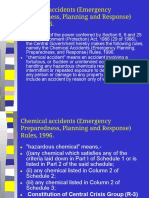 Chemical accident rules summary