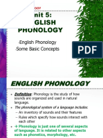 Unit 5 - Phonology-Some Basic Concepts