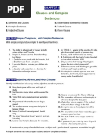 Clauses and Complex Sentences-1