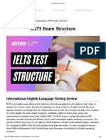IELTS Exam Structure