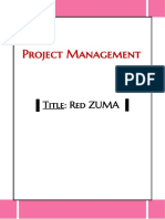 Project Management: Title: Red ZUMA