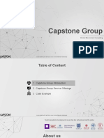 Capstone Group: Global Blockchain Consulting