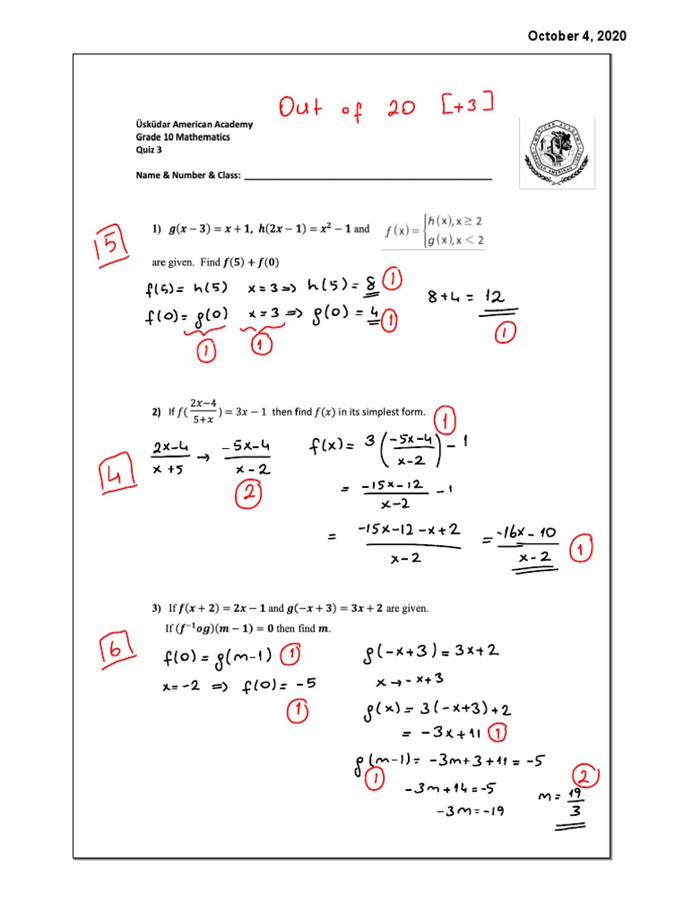 Q3 Answer Key | PDF | Art