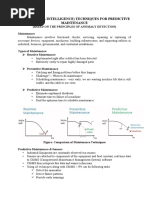 Ai (Artificial Intelligence) Techniques For Predictive Maintenance