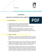 Financial Statements and Cash Flow Analysis: Financial Management-Tenth Edition